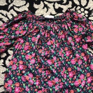 Floral Abercrombie blouse